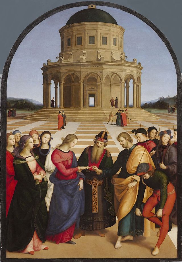 Rafael The Marriage of the Virgin (Lo Sposalizio)