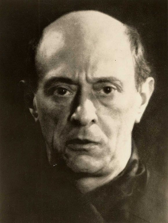 Arnold Schoenberg by Man Ray, 1927