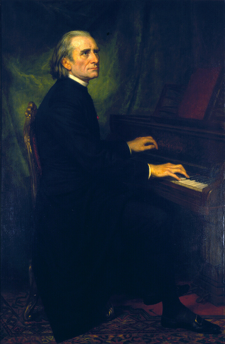 Franz Liszt by George Peter Alexander Healy, 1869