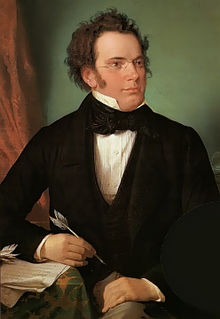 Franz Schubert, by Wilhelm August Rieder, 1825