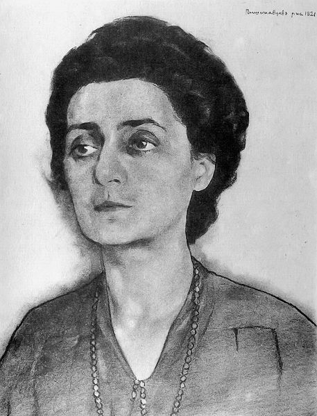 Tatiana Schloezer. 1921, Moscow